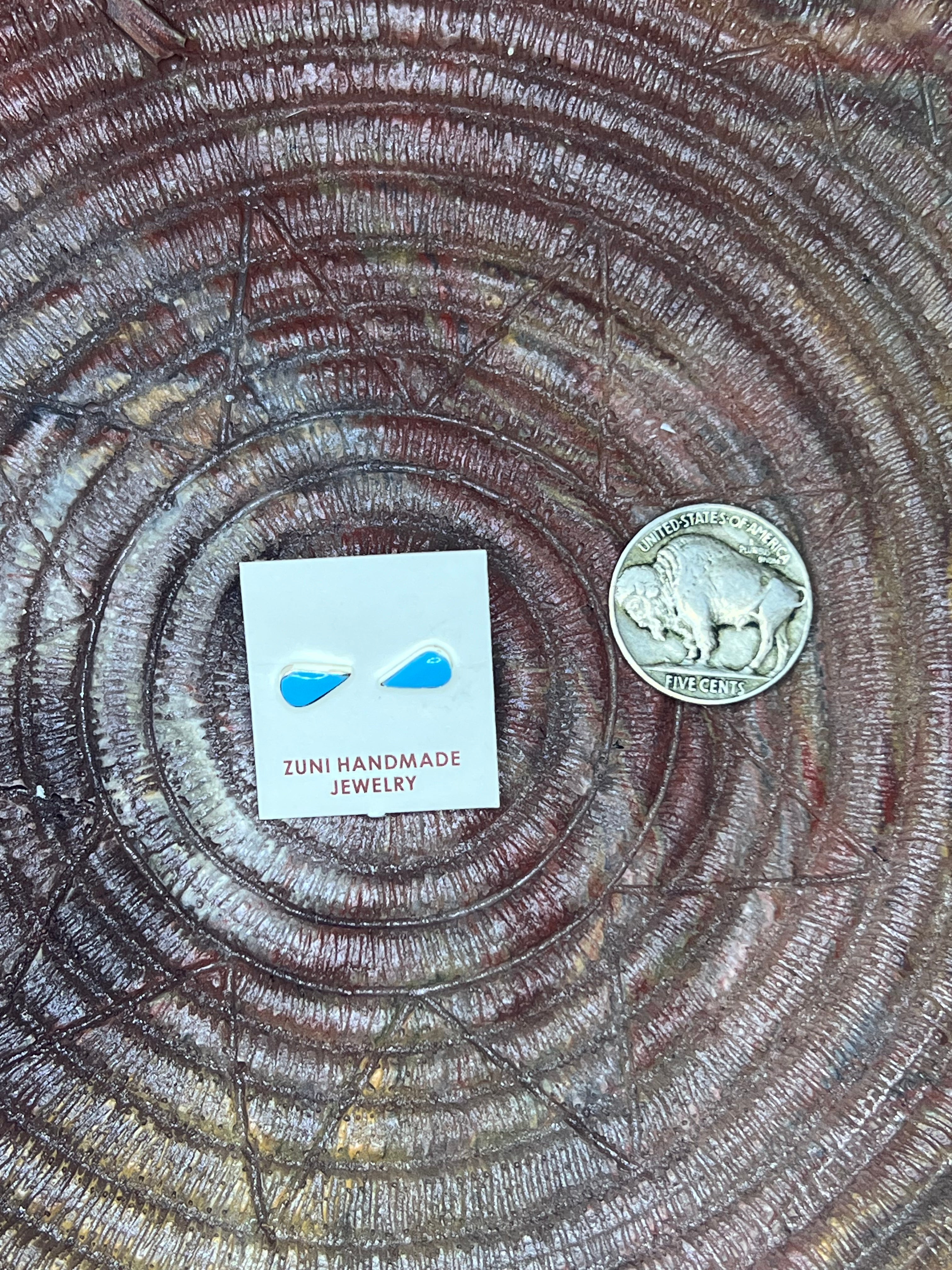 Tear Drop Studs- 3 colors available