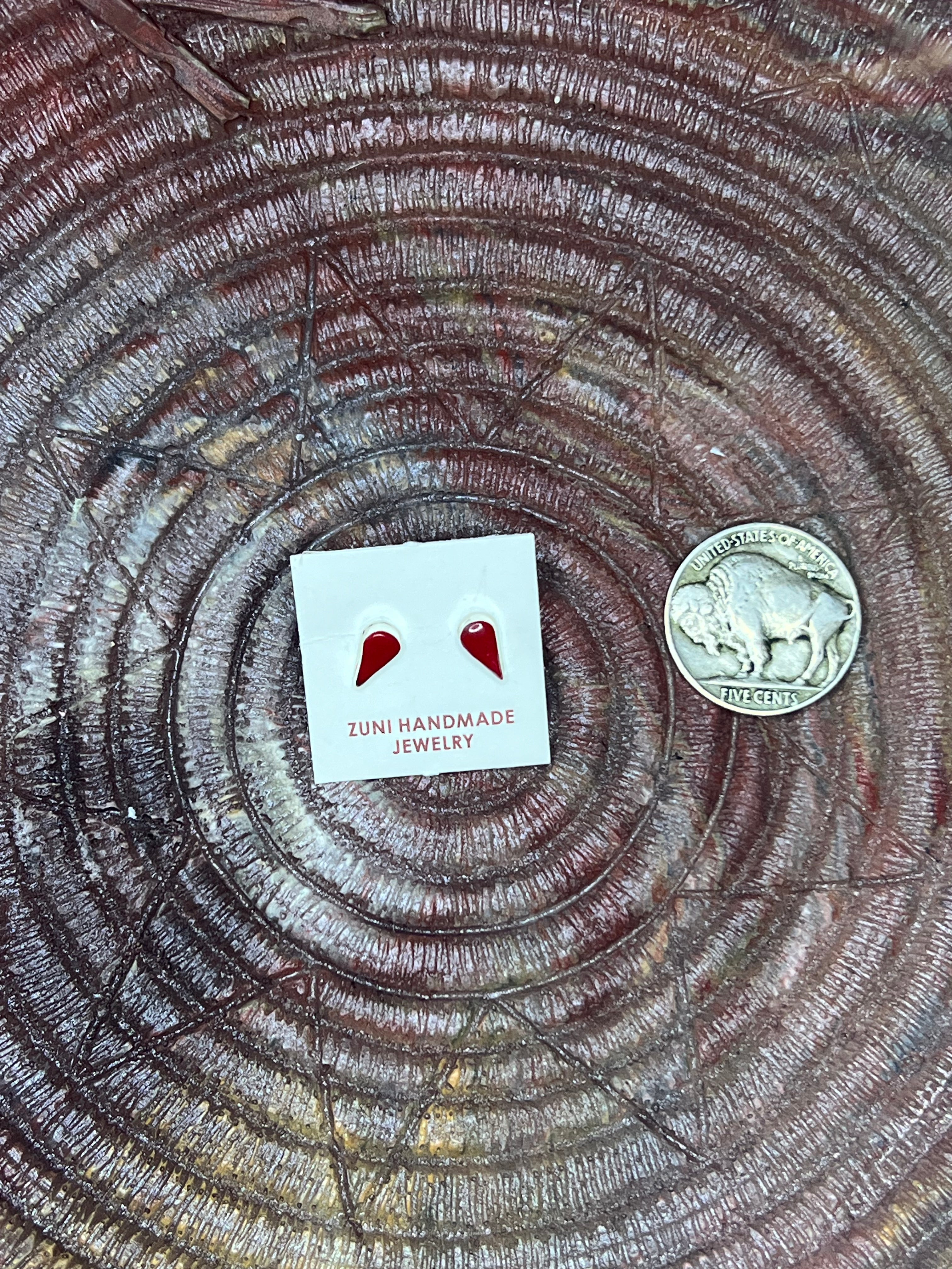 Tear Drop Studs- 3 colors available