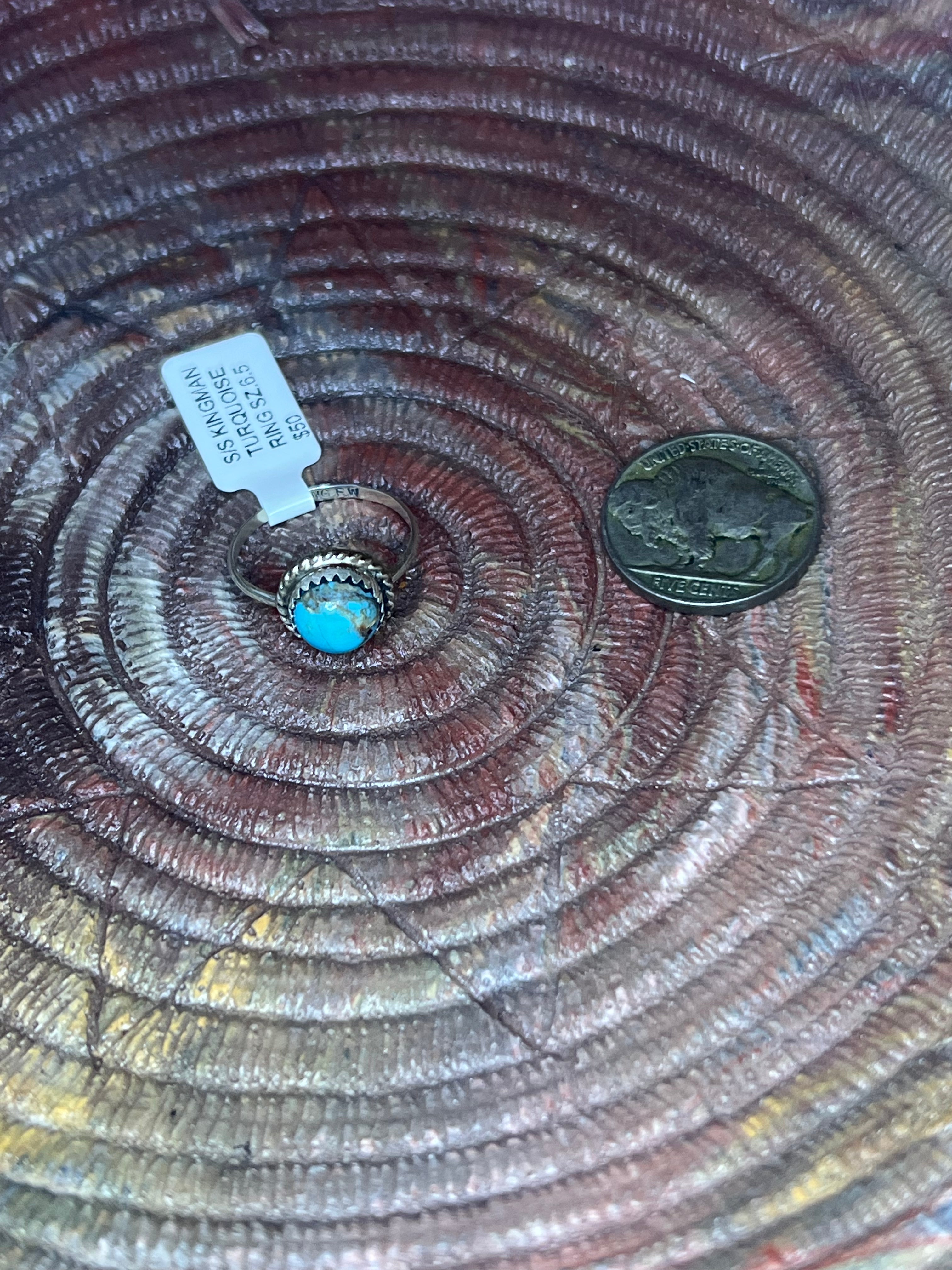 Small Turquoise Ring