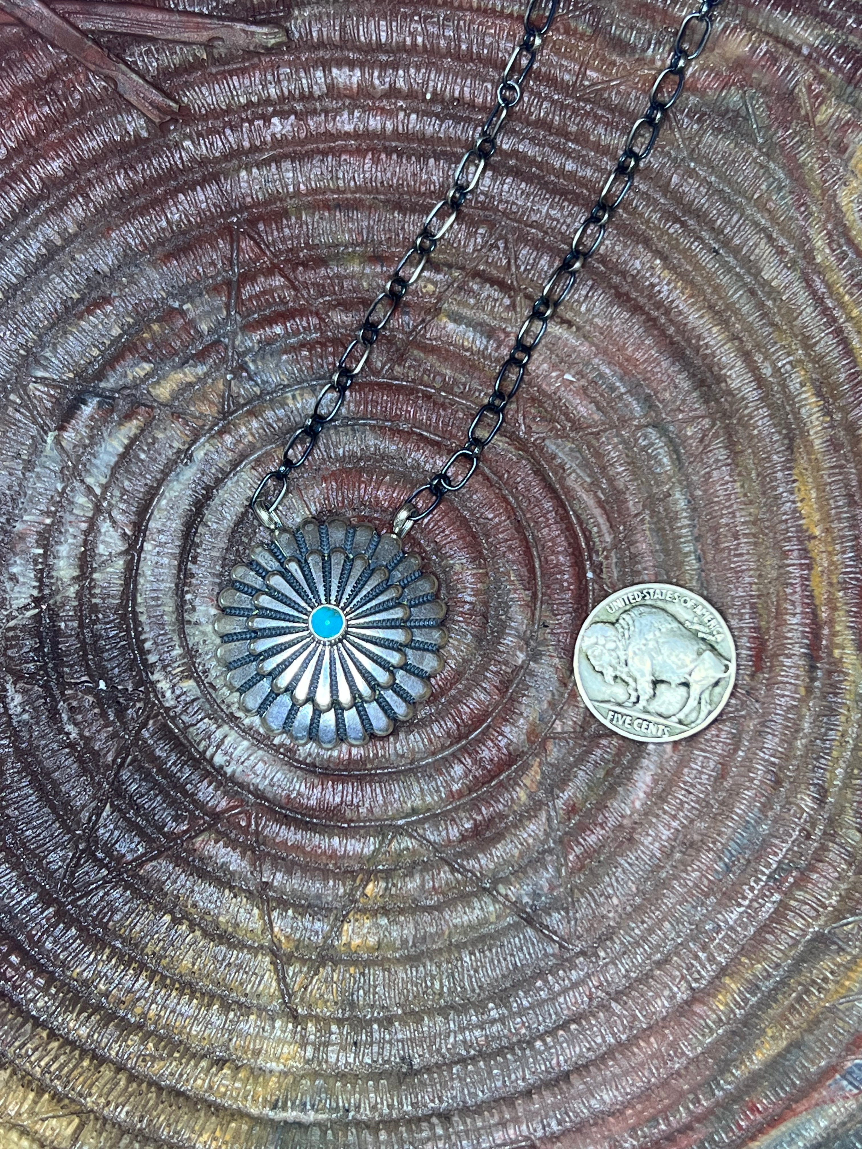 Starburst Concho Necklace