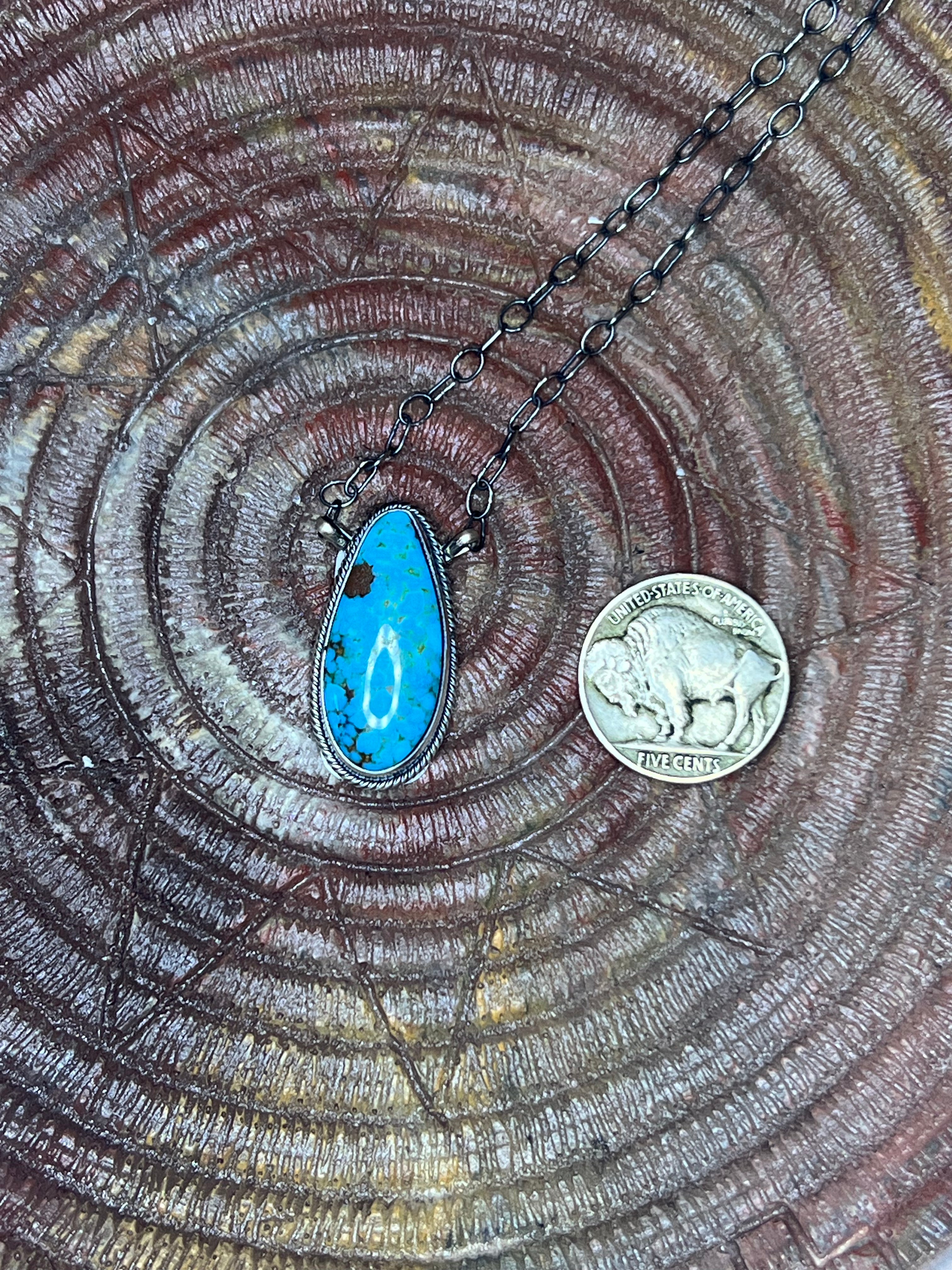 Teardrop Turquoise Necklace