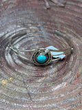 Turquoise Horseshoe Cuff