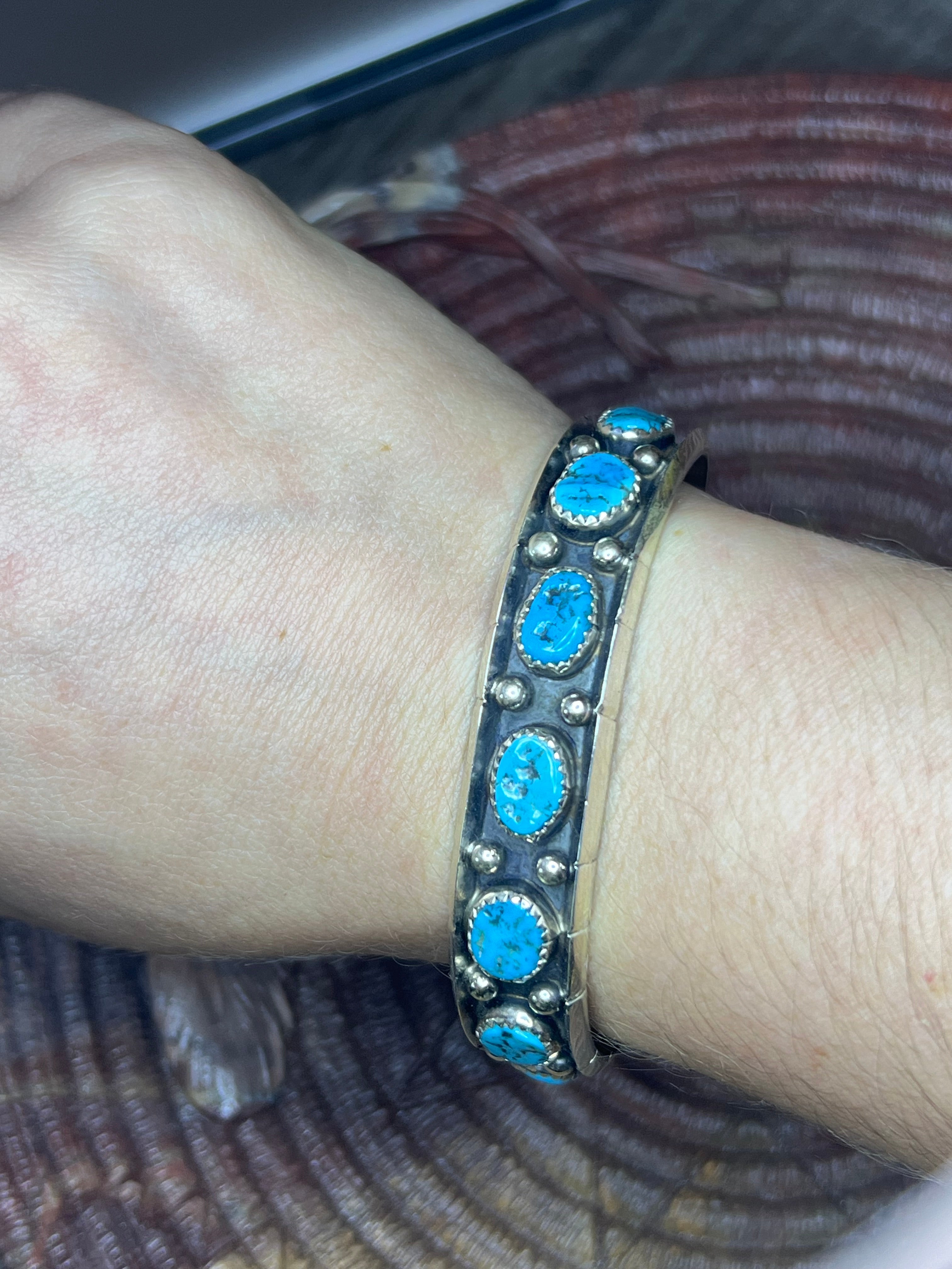 Kingman Turquoise Cuff