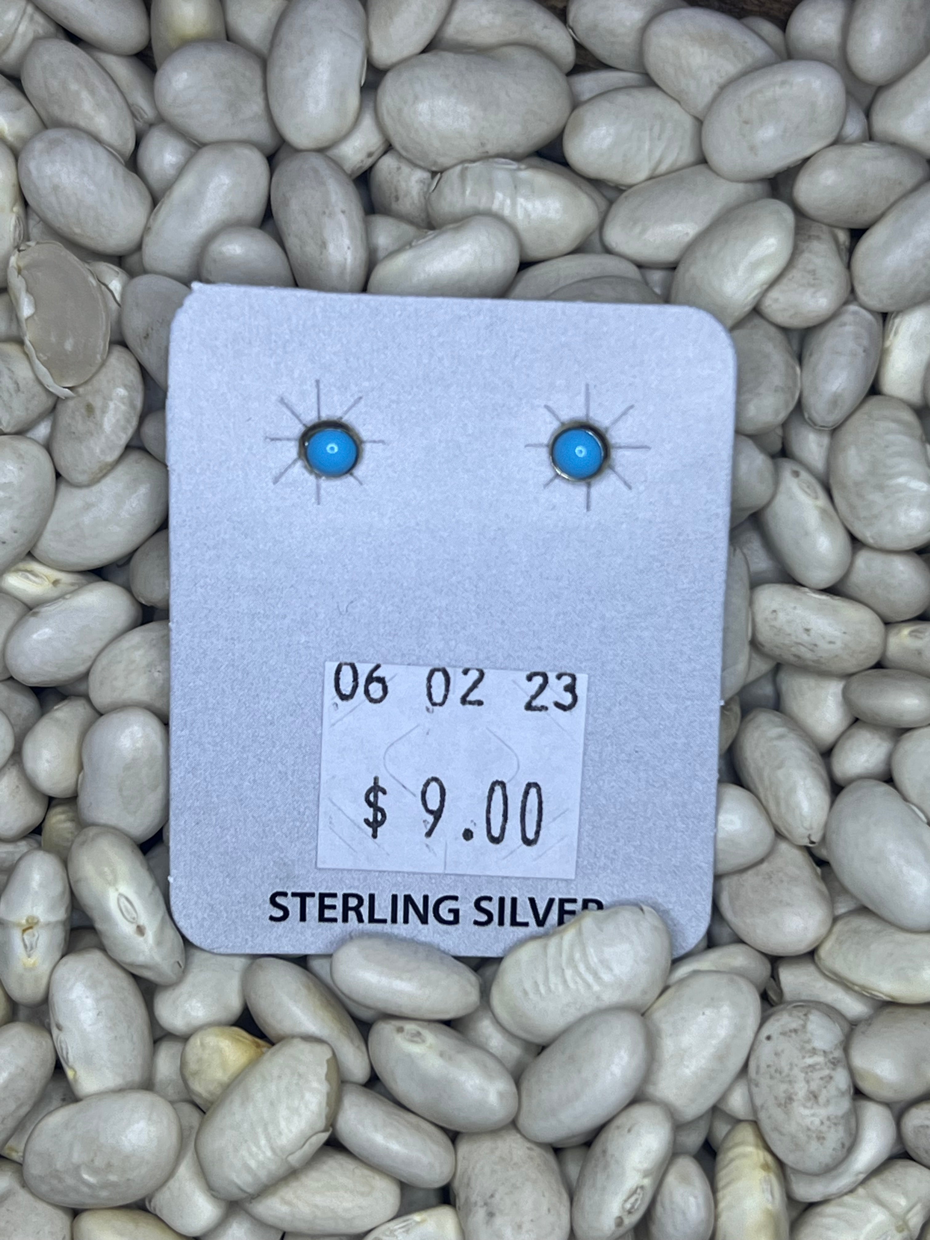 Turquoise Simple Studs