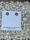 Half Sterling Pearl Studs