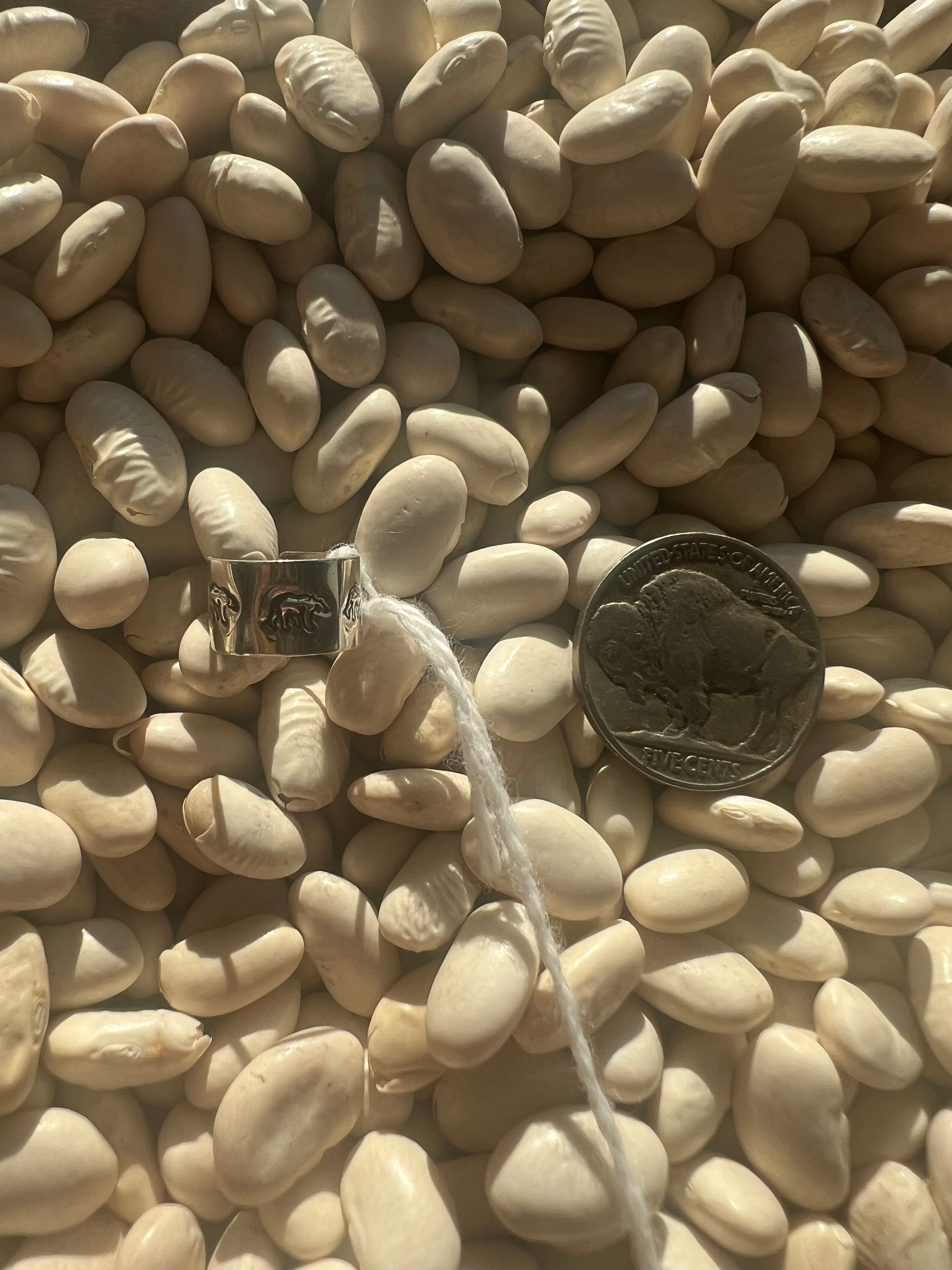 Bear Stamped Ear Cuff