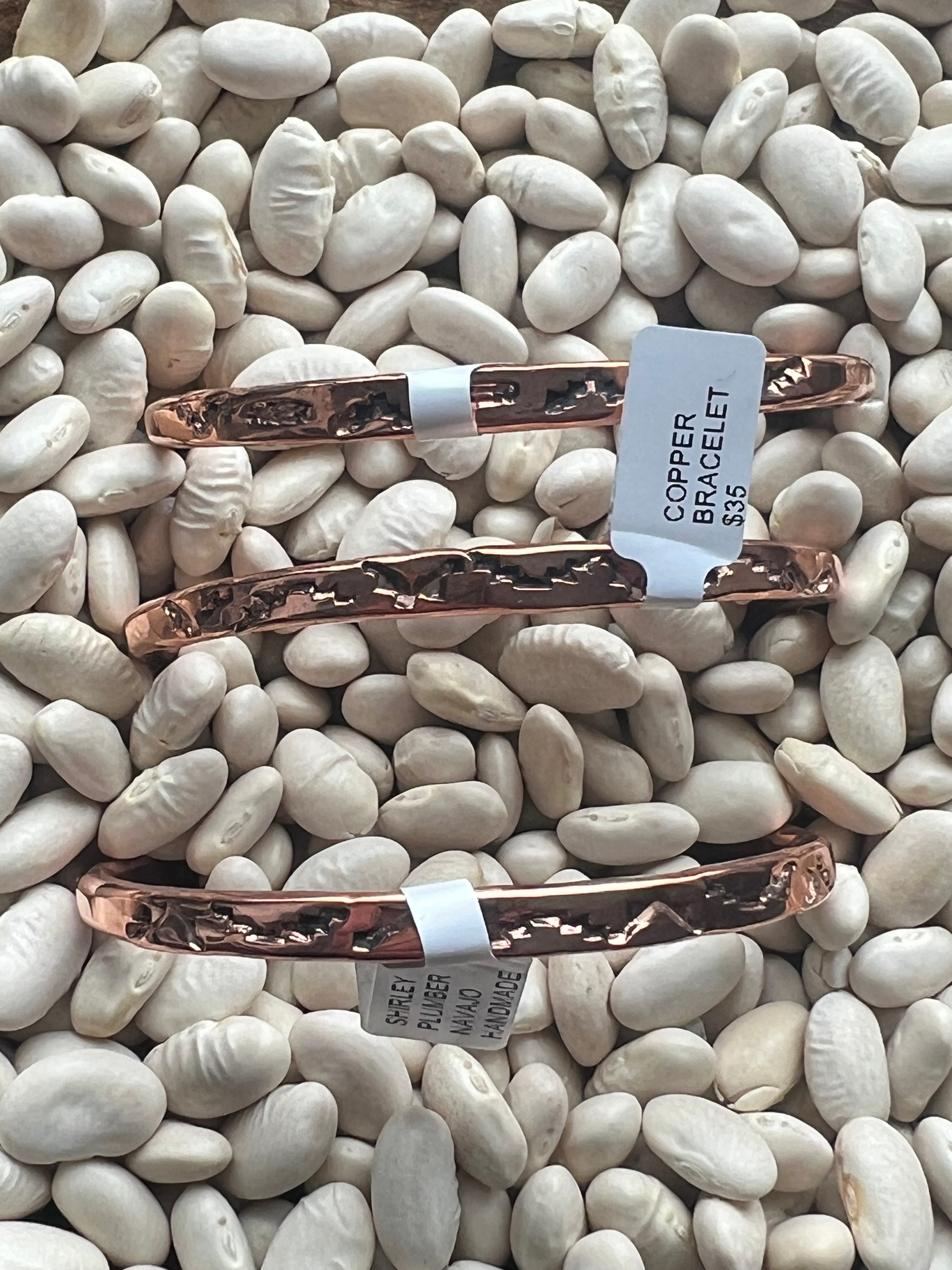 Copper Stacker Cuffs