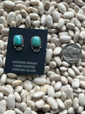 Turquoise Square Earrings