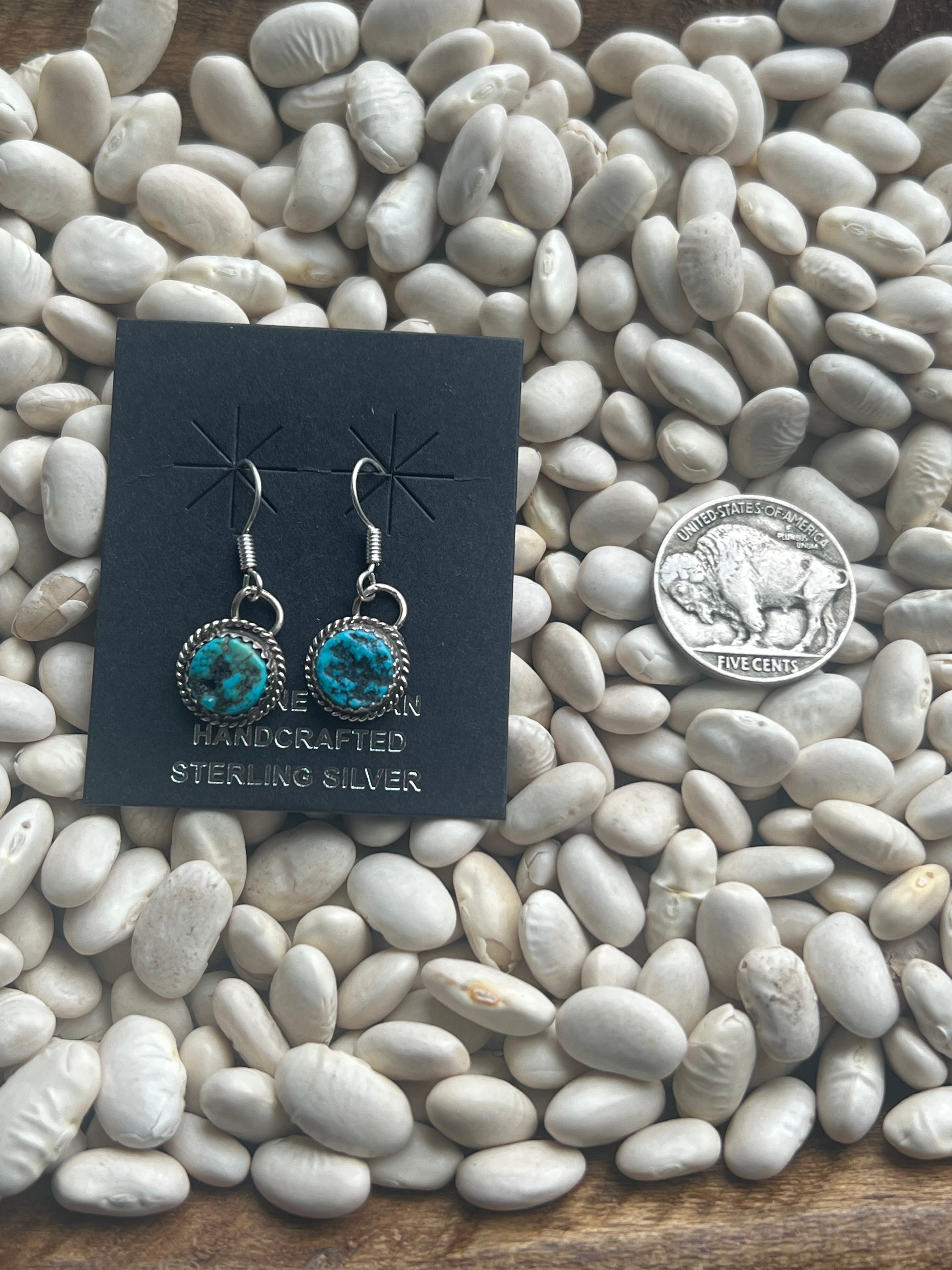 Turquoise Nugget Dangles