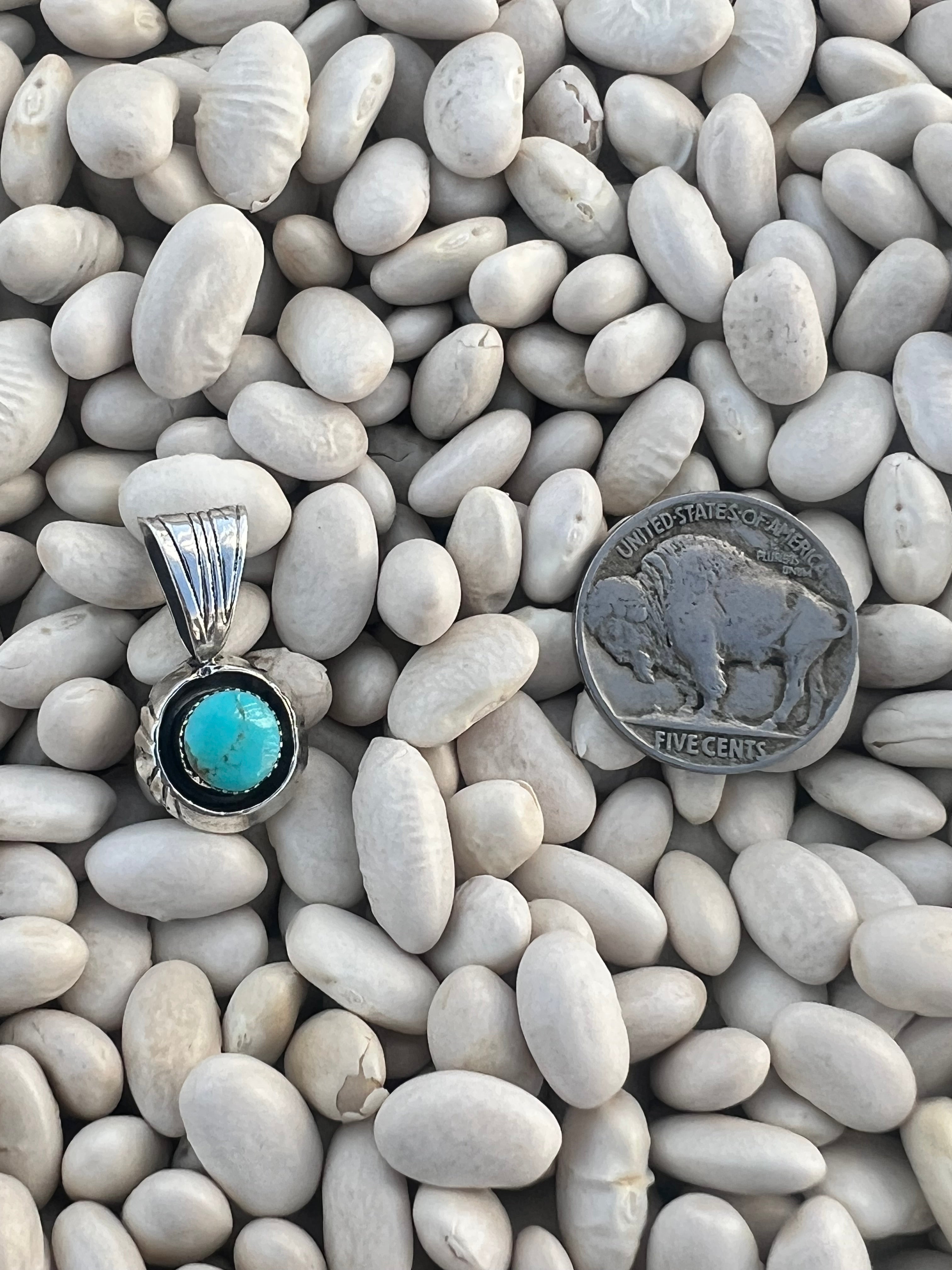 Small Turquoise Pendant