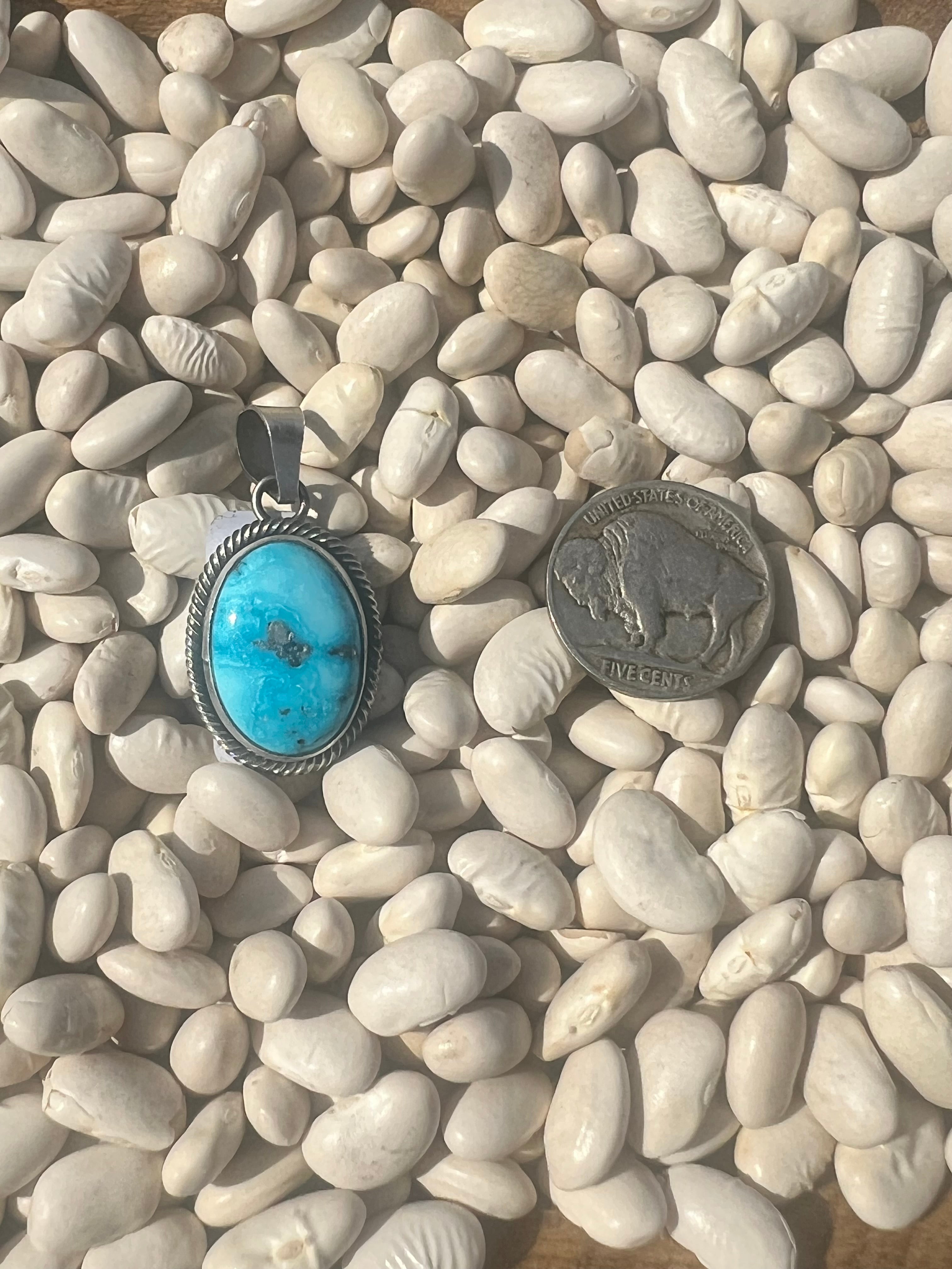 Whitewater Oval Pendant