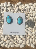 Turquoise Oval Earrings