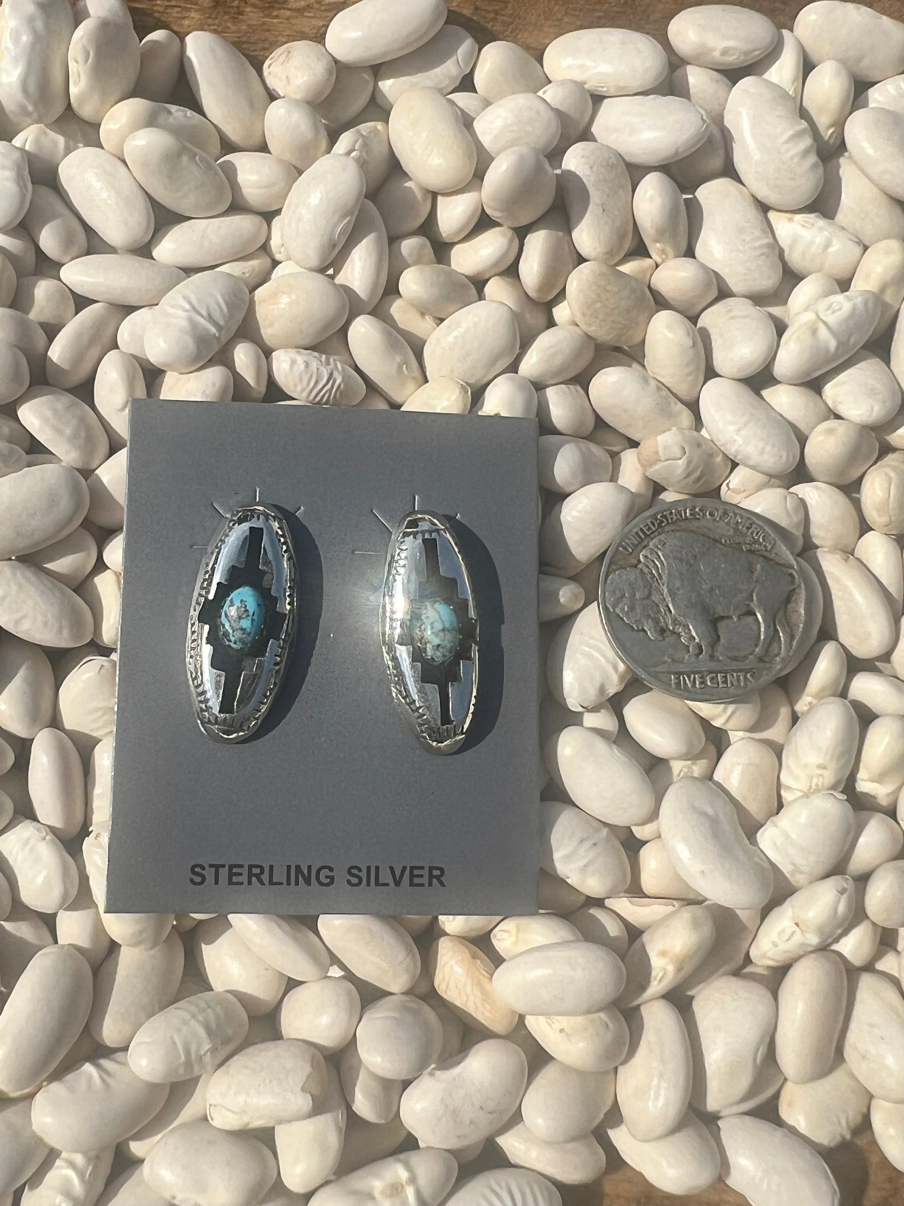 Aztec Shadowbox Earrings