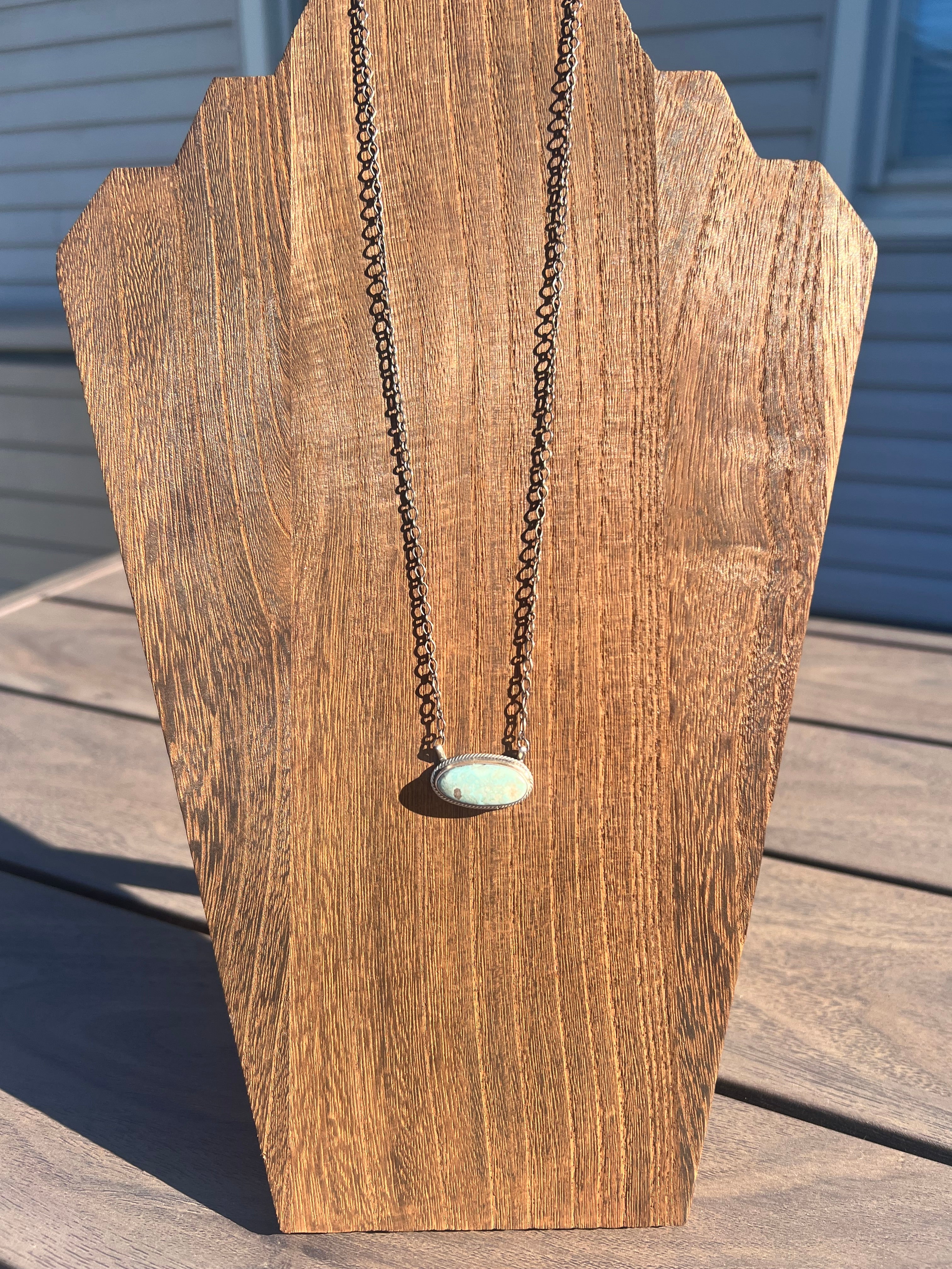 Dry Creek Oval Bar Necklace