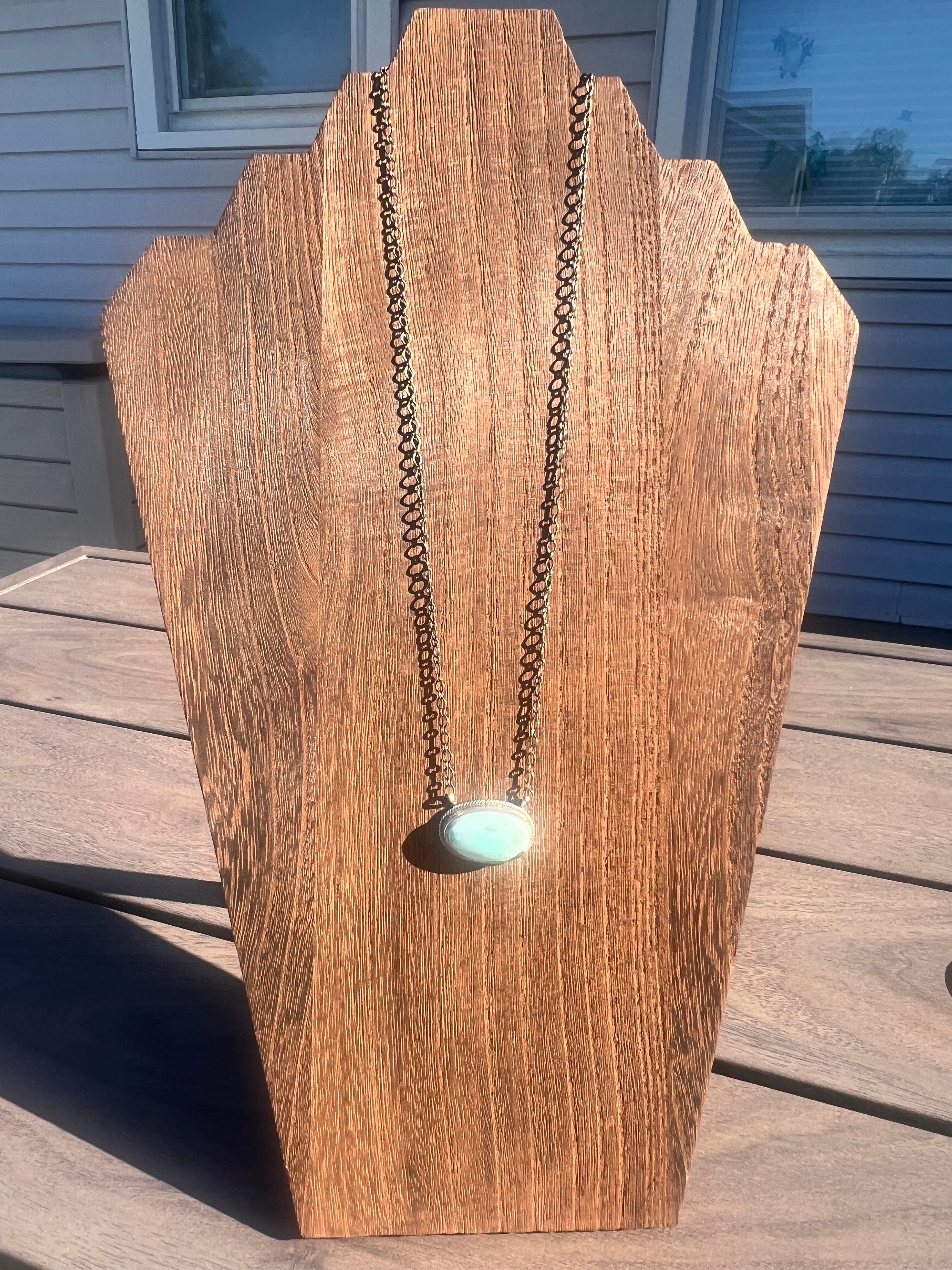 Royston Oval Bar Necklace