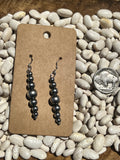 Graduated Sterling Pearl Dangles