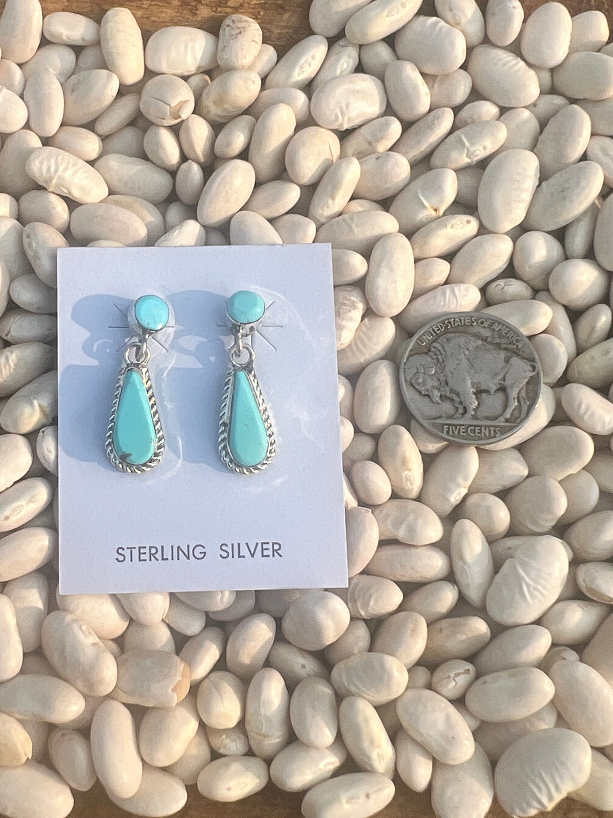 Teardrop Stud Dangles