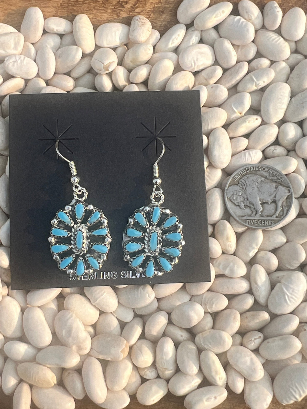Cluster Dangle Earrings