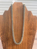 Handmade Navajo Pearls- 8mm Rondelle 18 inches