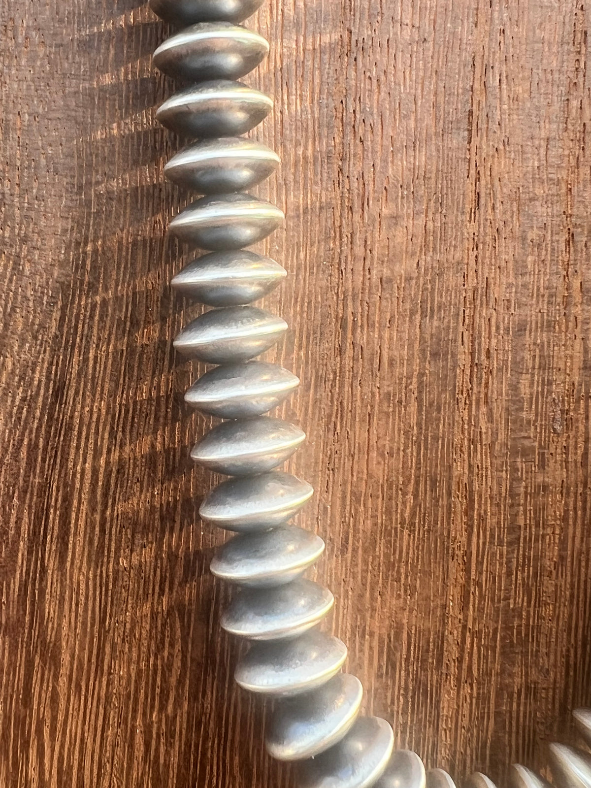 Handmade Navajo Pearls- 8mm Rondelle 18 inches