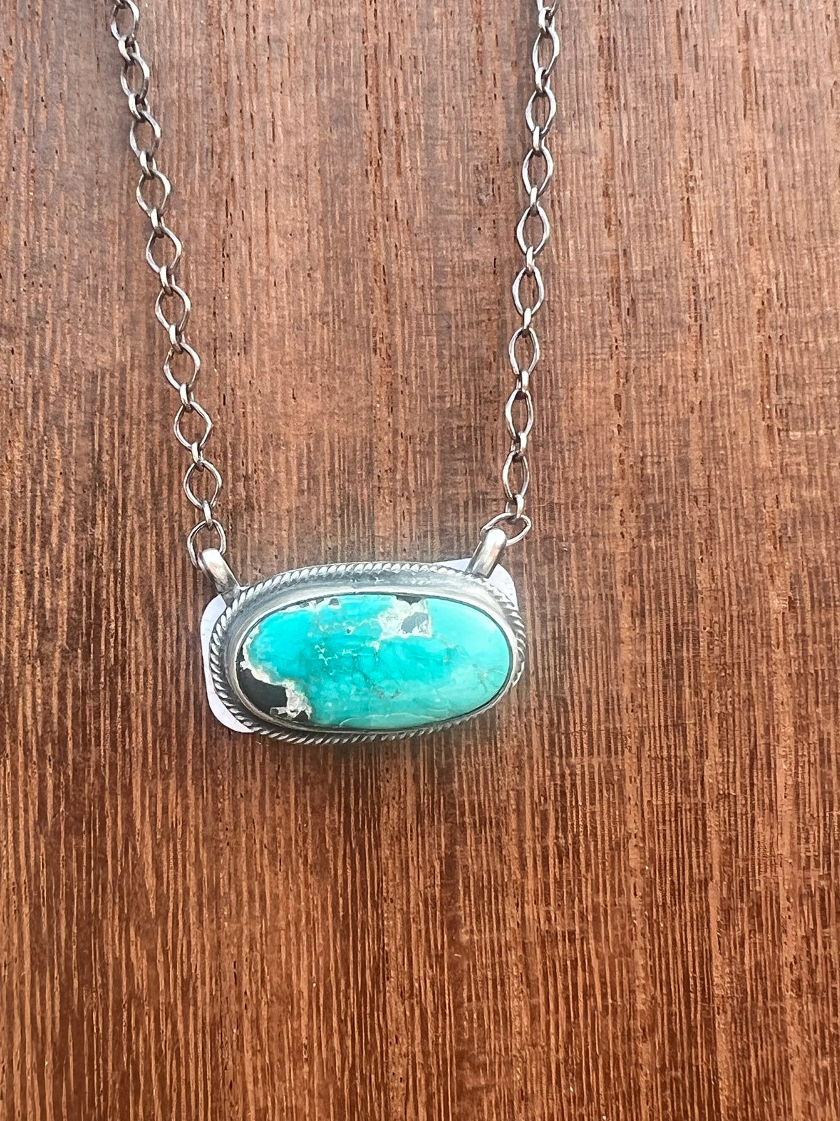 Royston Oval Bar Necklace
