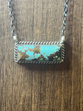 Cow Print Bar Necklace