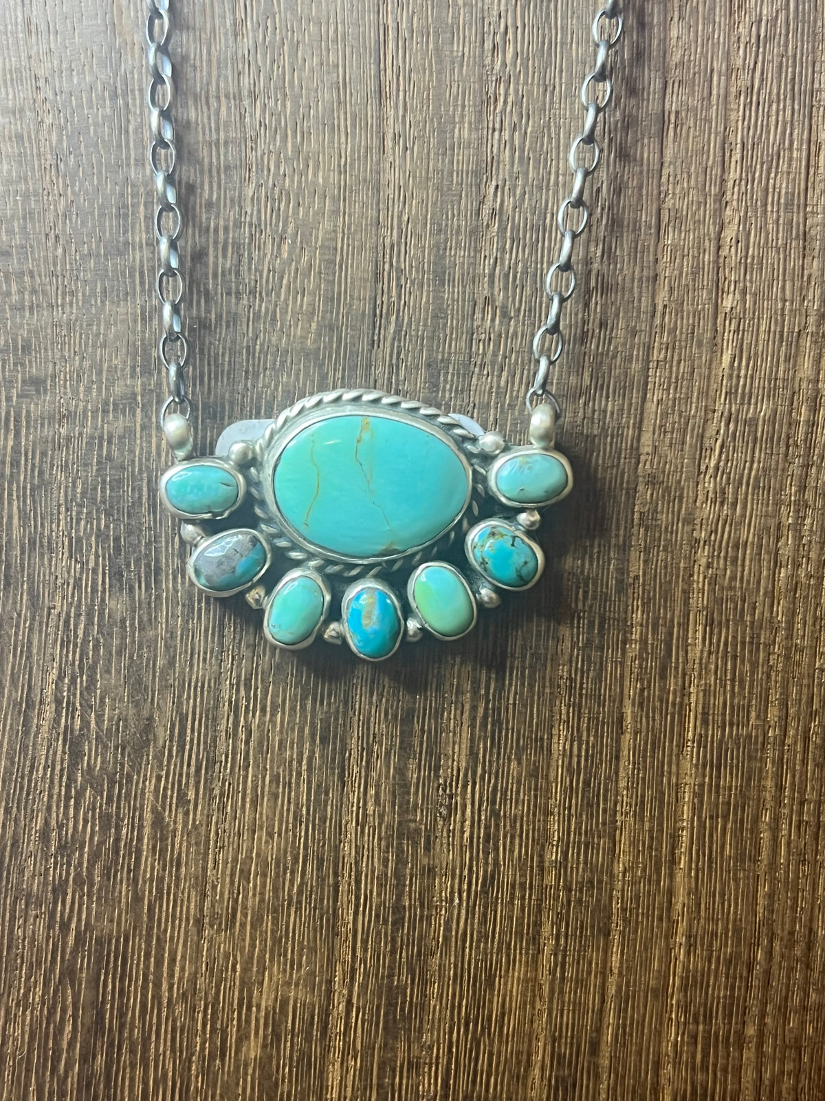 Chunky Half Cluster Necklace