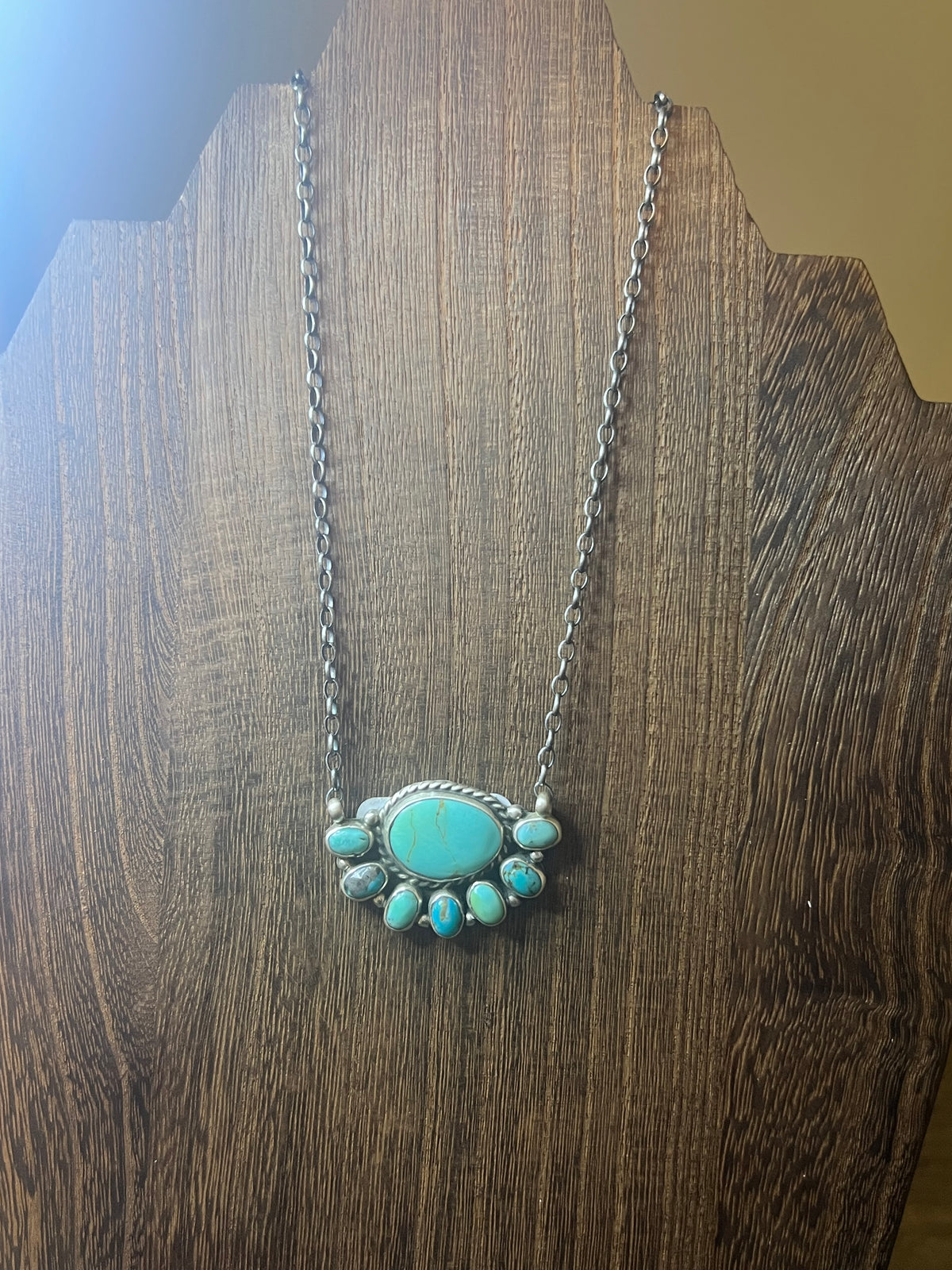 Chunky Half Cluster Necklace