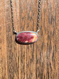 Purple Sunset Bar Necklace