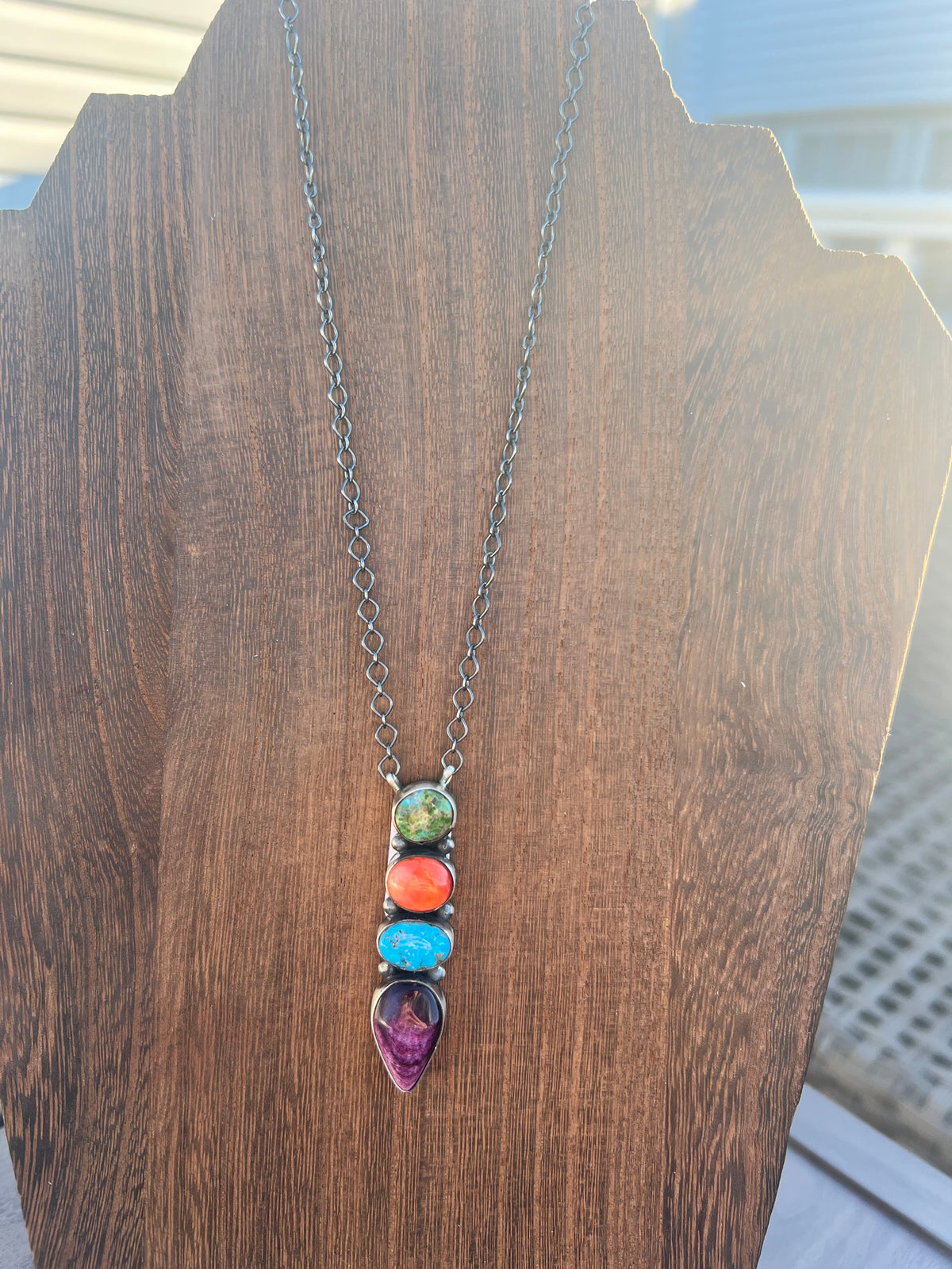 Multi Stone Necklace