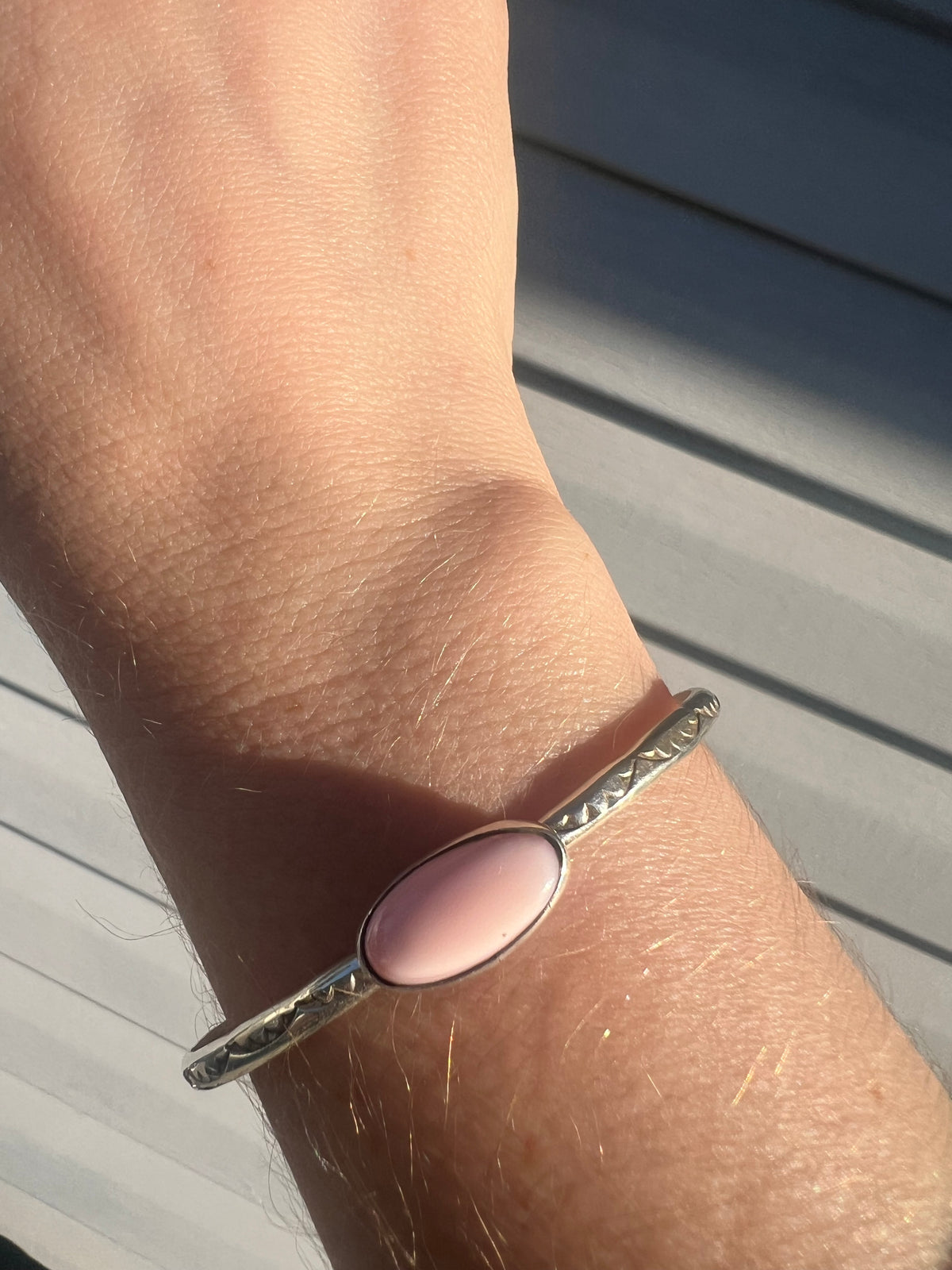 Pink Conch Cuff